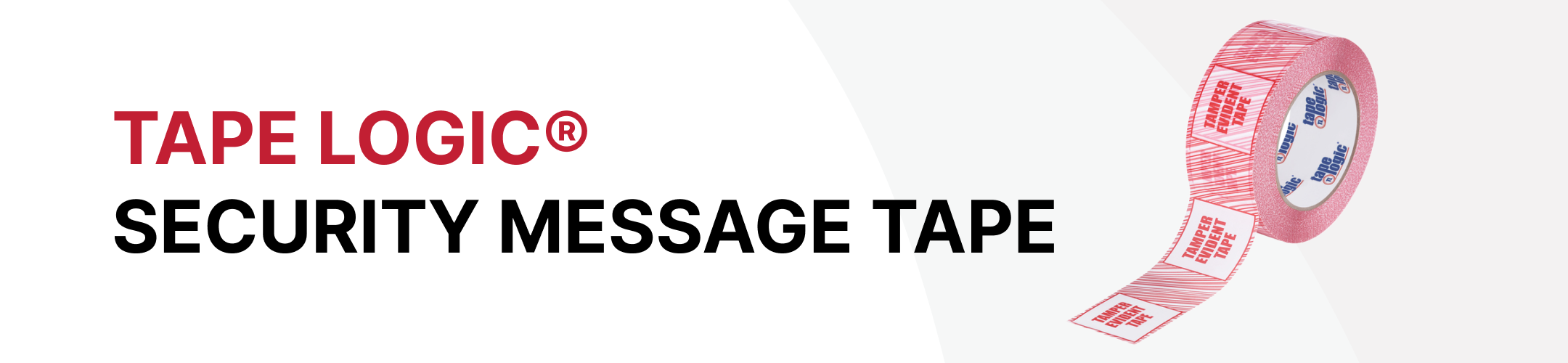 Tape Logic® Security Message Tape