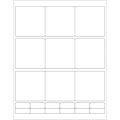 2 3/4 x 2 3/4" Glossy White Rectangle Laser Labels