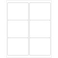 4 x 3 1/3" Weather-Resistant Laser Labels