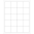 2 x 2" Weather-Resistant Laser Labels